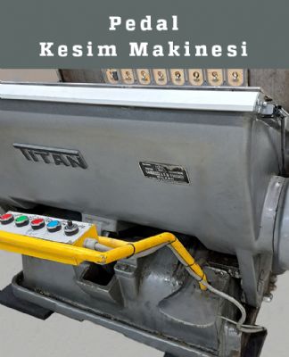 Peda Kesim Makinesi	